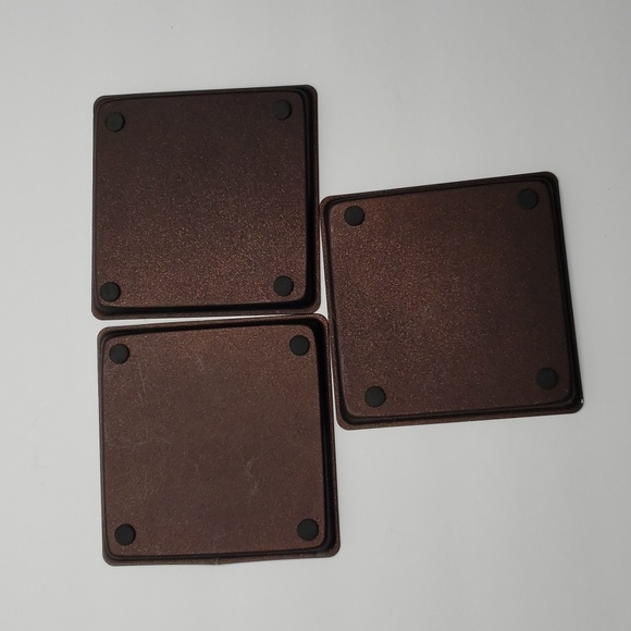 Ten Interchangeable Cardboard Coasters With Three Metal Holders Birds Nature - Picture 6 of 6